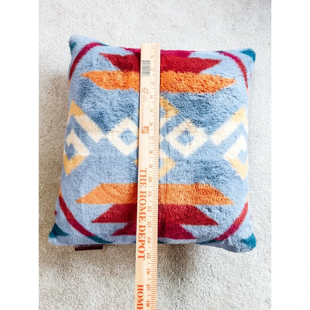Pendleton Arrow Flight Throw Pillow 15x15 Down Insert Plush Southwest Decor